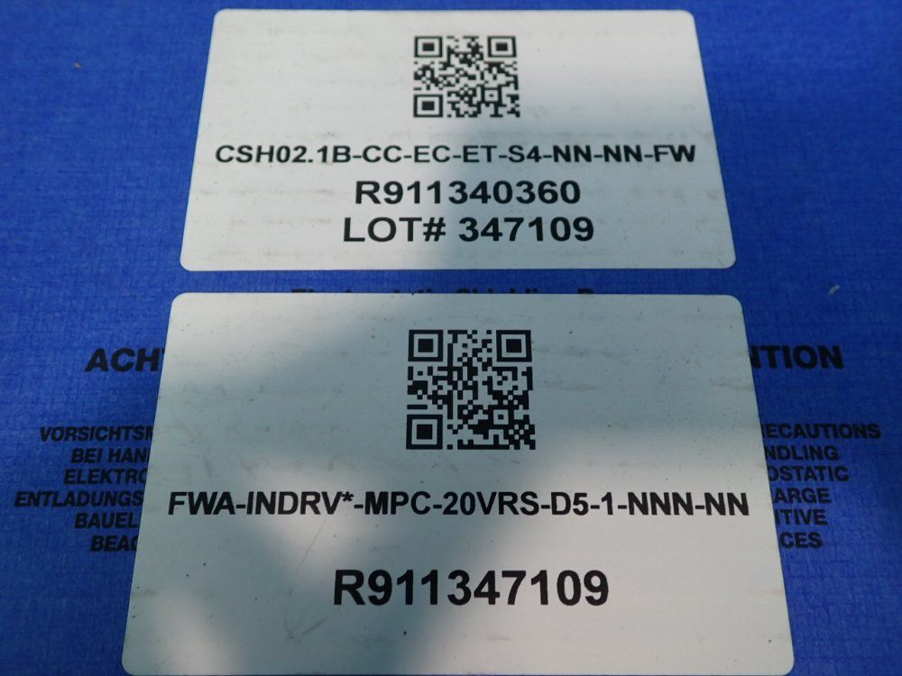 Rexroth Control Unit - R911340360