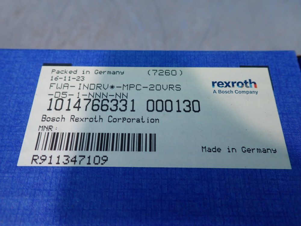Rexroth Control Unit - R911340360