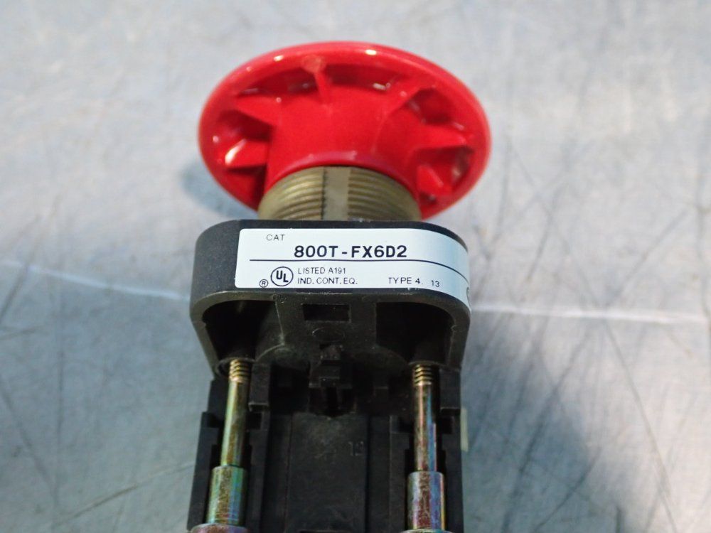 Allen Bradley Push Button - 800t-fxj6d2