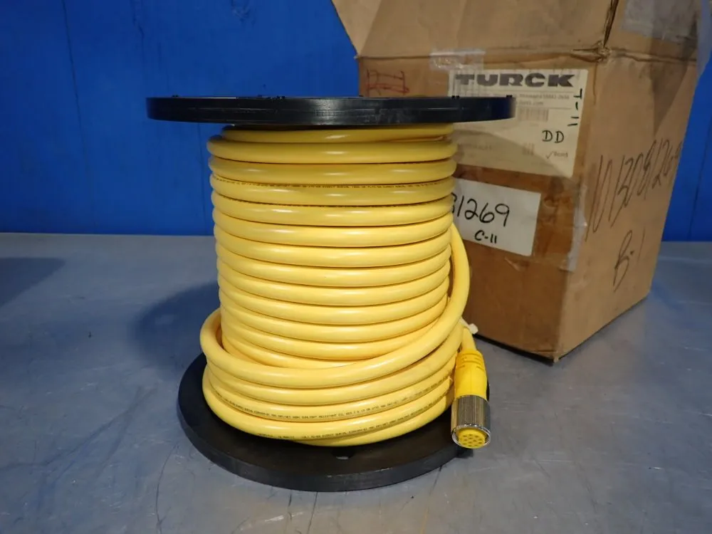 Turck Electrical Cable Spool - Rsm Rkm 126-30m/s3059