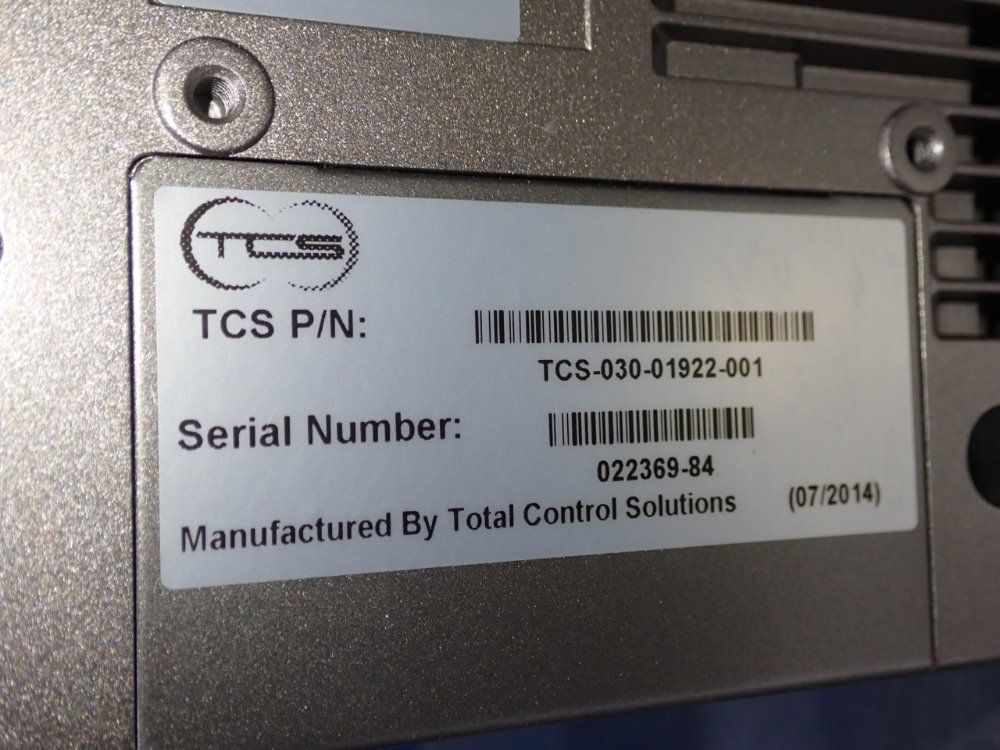 Tcs 7" Display Panel - Tcs-030-01922-001