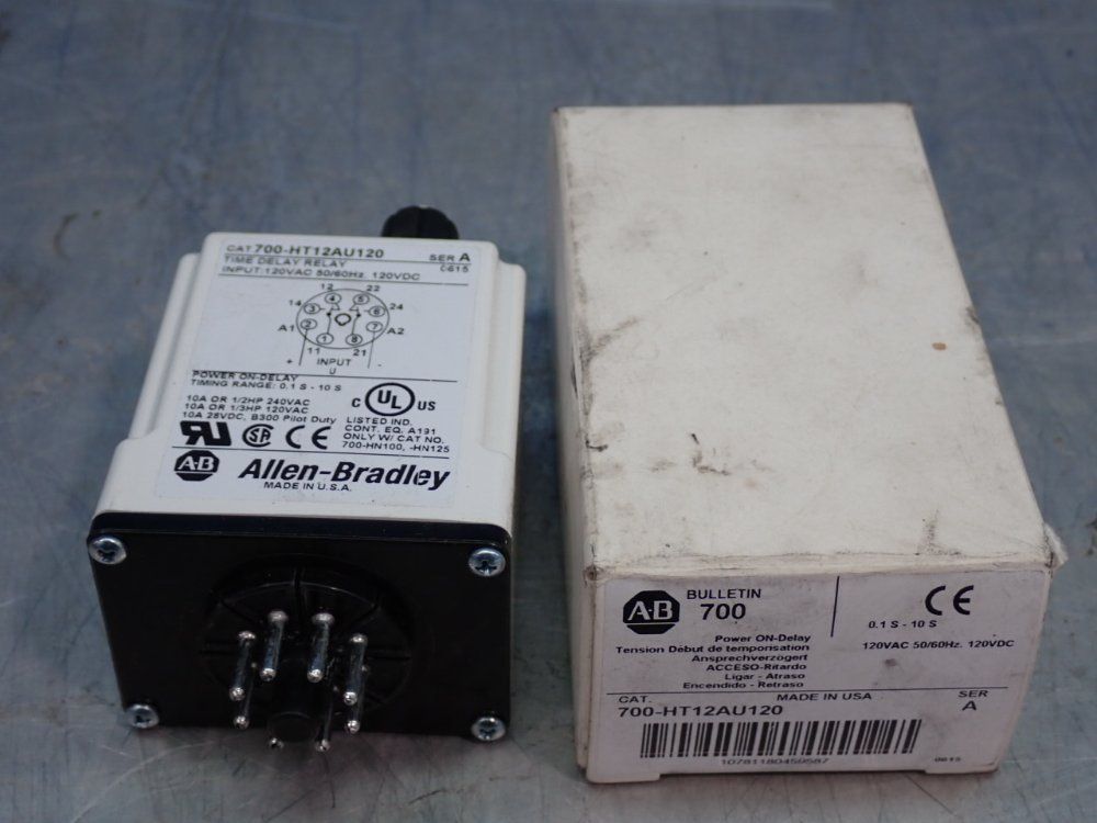 Allen Bradley Time Delay Relay - 700-ht12au120