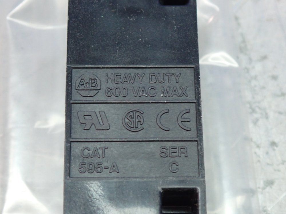 Allen Bradley Auxiliary Contact - 595-a