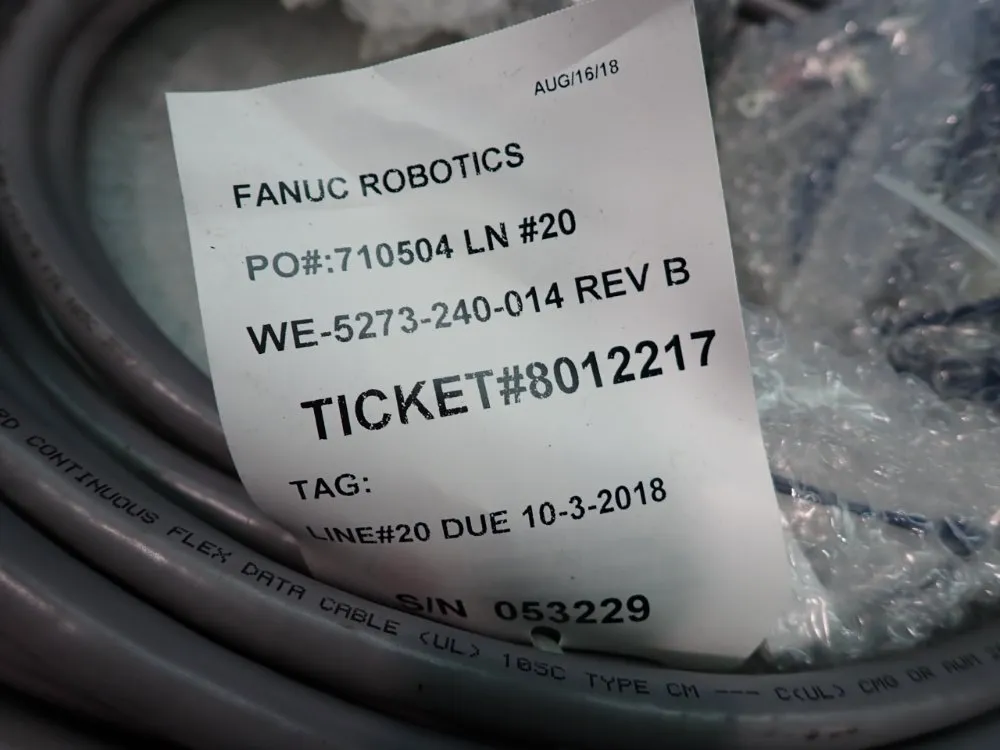 Fanuc Axis Pulsecoder Cable - We-5723-240-014