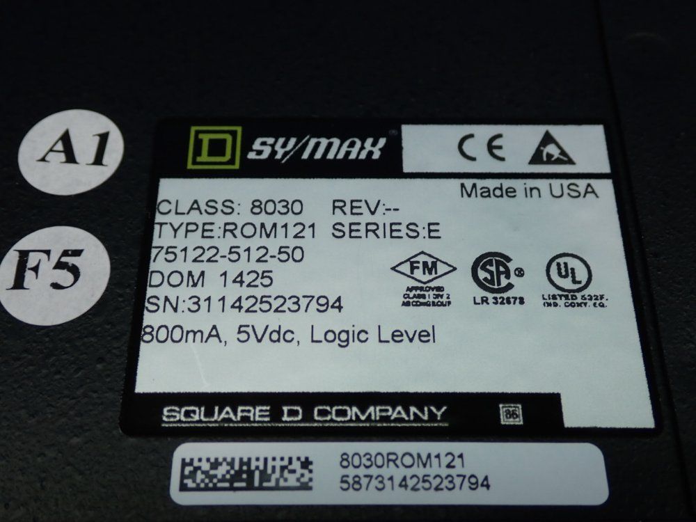Square D Output Module - 8030rom121