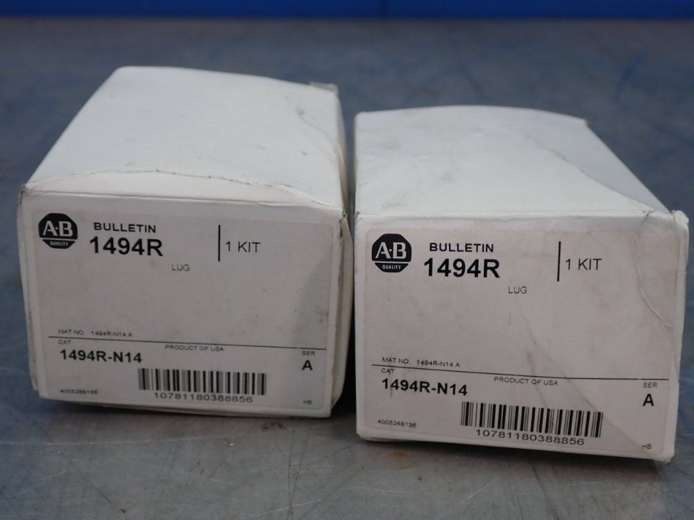 Allen Bradley Lug Kits - 1494r-n14