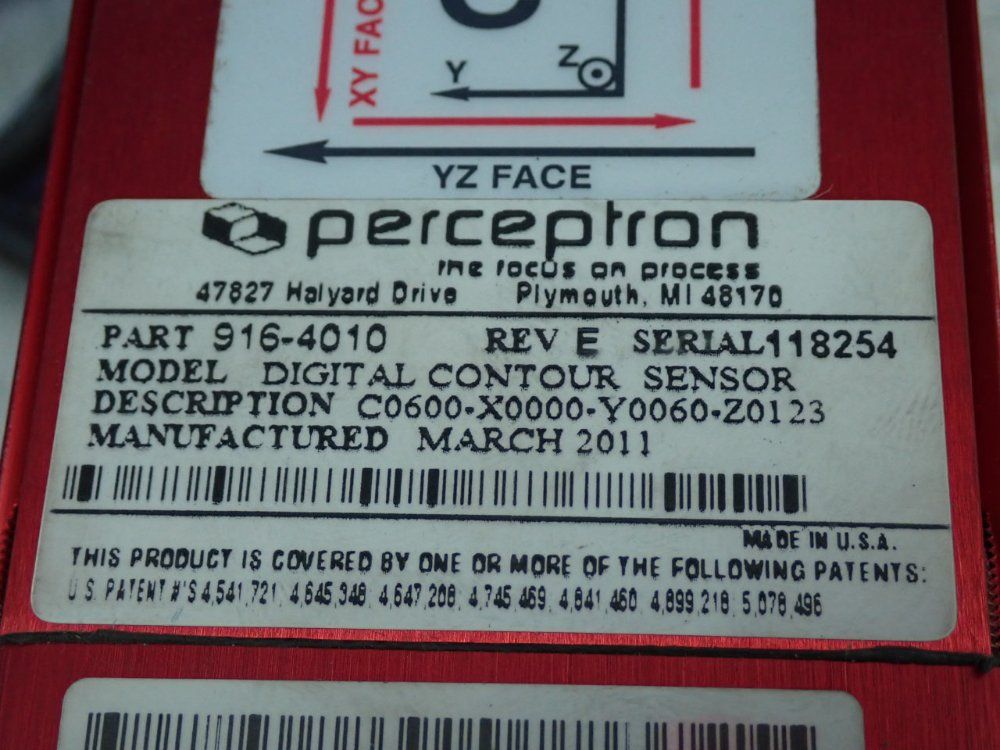 Perceptron Digital Contour Sensor - C0600-x0000-y0060-z0123