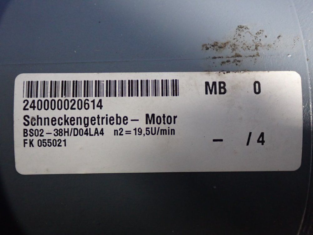 Bauer .06 Kw Gear Drive - Z26115254