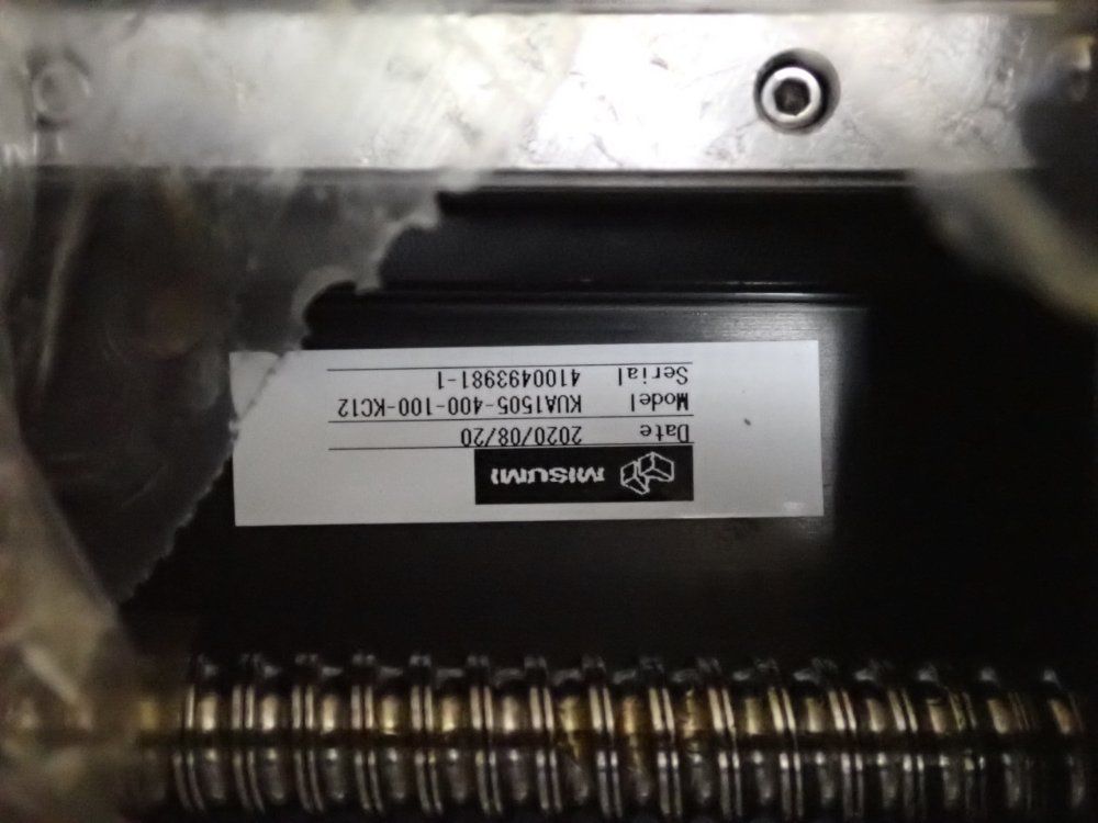 Misumi Linear Stage Actuator - Kua1505-400-100-kc12