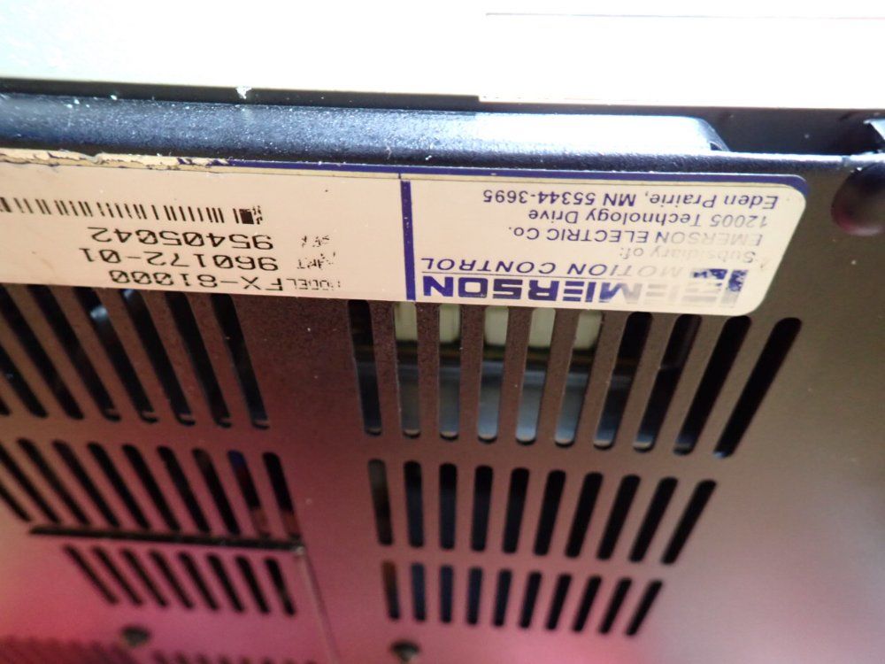 Emerson Electric Positioning Servo Drive - Fx-81000