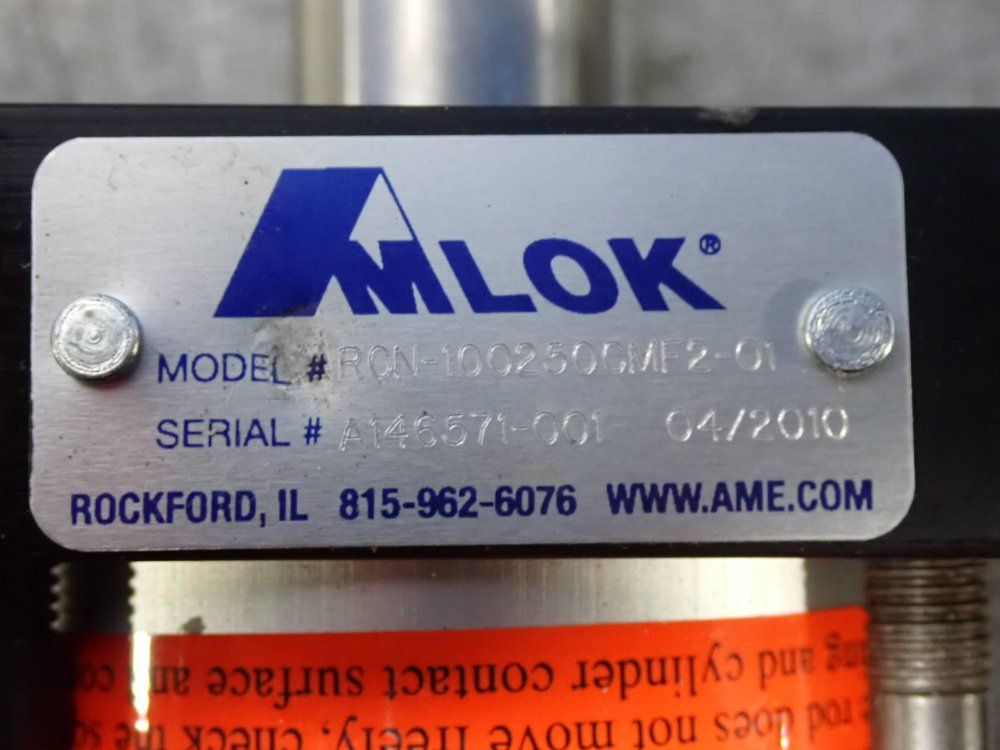 Amlok Pneumatic Cylinder - Rcn-100250cmf2-01