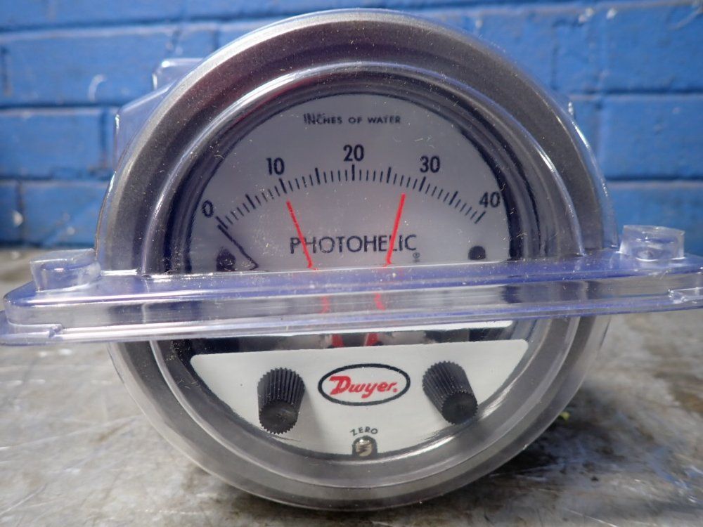 Dwyer 80 Psi Pressure Switch/gage - A3040-hp