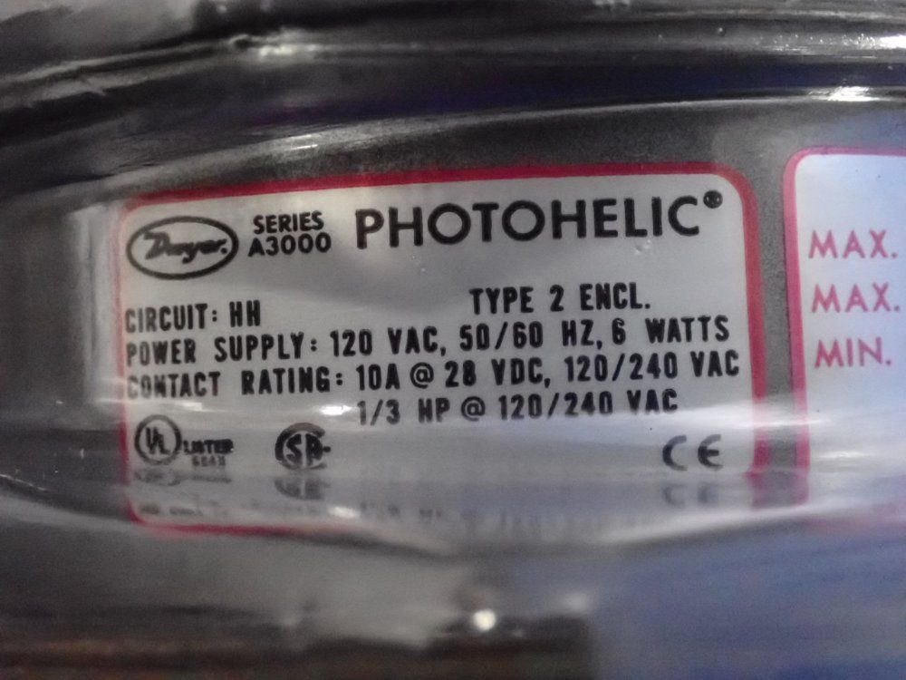 Dwyer 80 Psi Pressure Switch/gage - A3040-hp