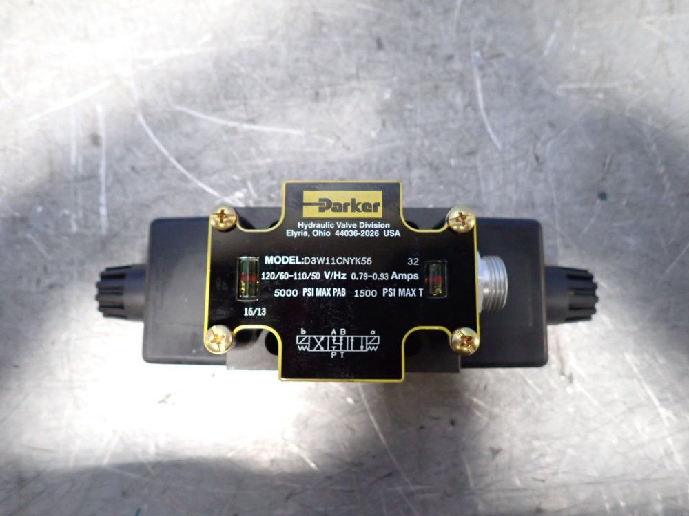 Parker 1500 Psi Hydraulic Valve - D3w11cnyk56