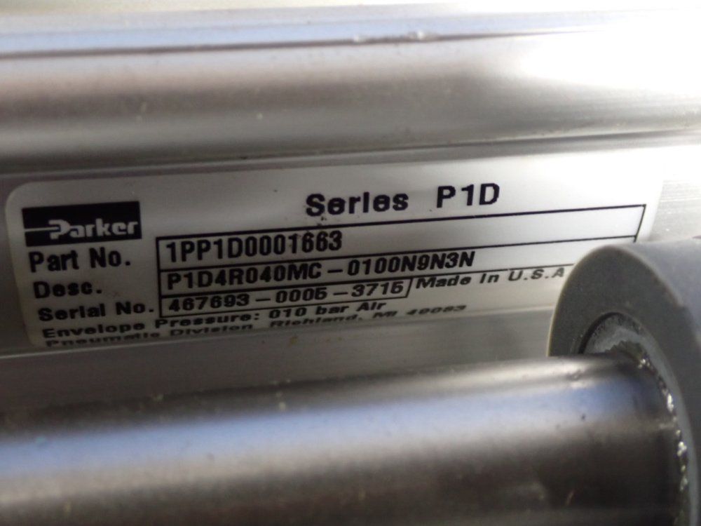 Parker Pnuematic Guided Cylinder - P5e-h040kge0100