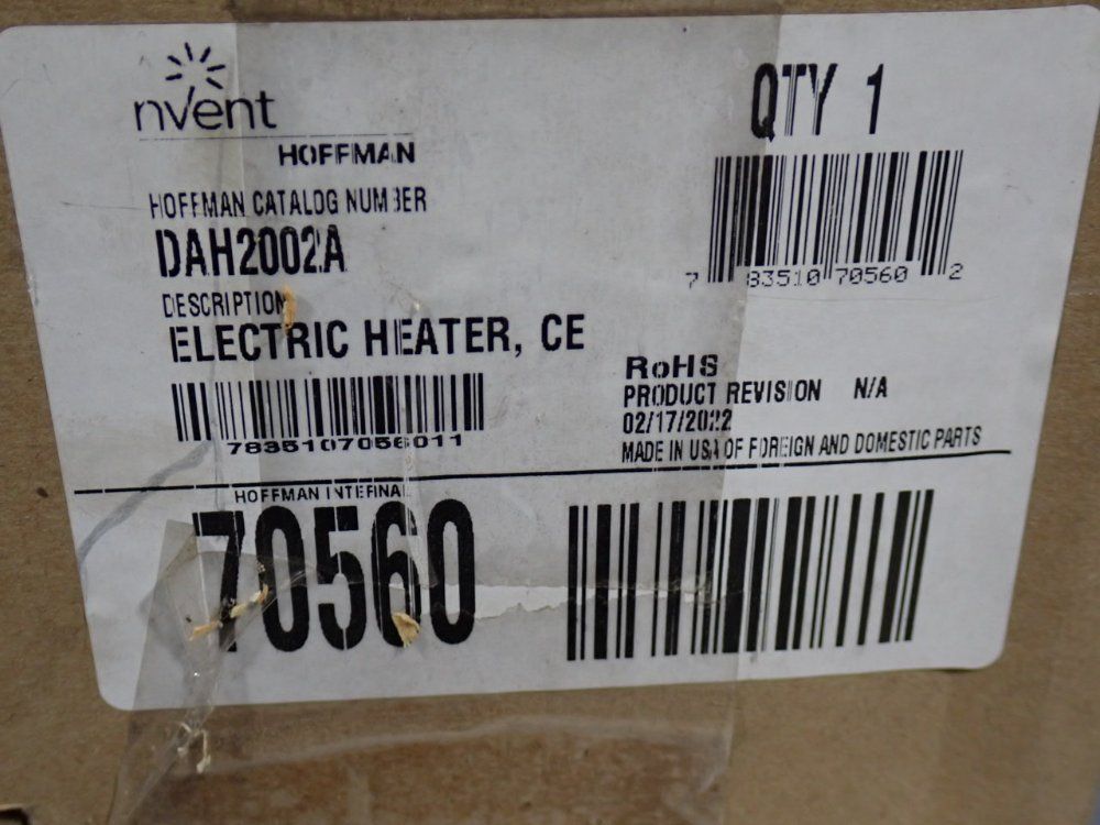 Hoffman 200 W Electric Heater - Dah2002a