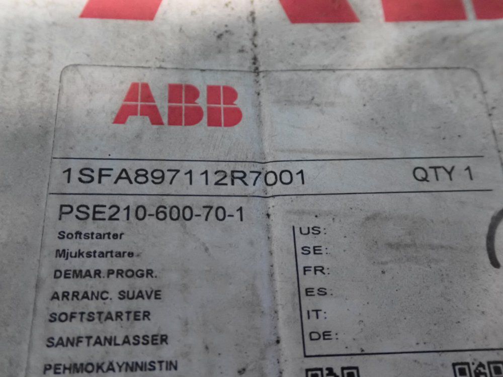 Abb 210 A Softstarter - Pse210-600-70-1