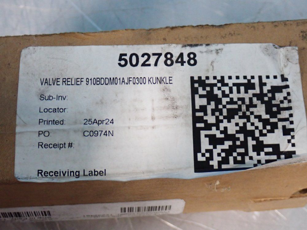 Kunkle Valve 300 Psi Pressure Relief Valve - 910bddm01ajf