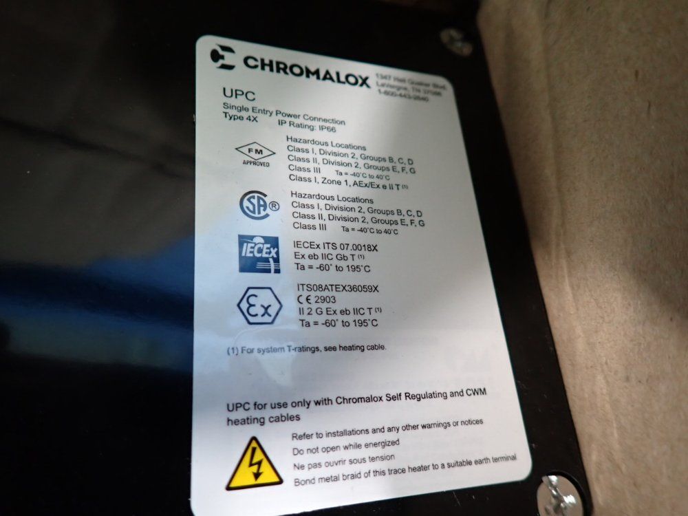 Chromalox Power Connection Kit