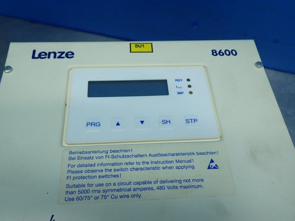 Lenze 8600-series Inverter Unit - Evf8602-e