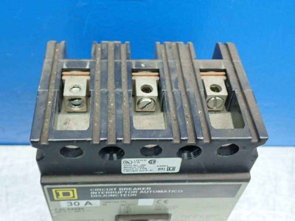Square D Molded Case Circuit Breaker - Fal34030