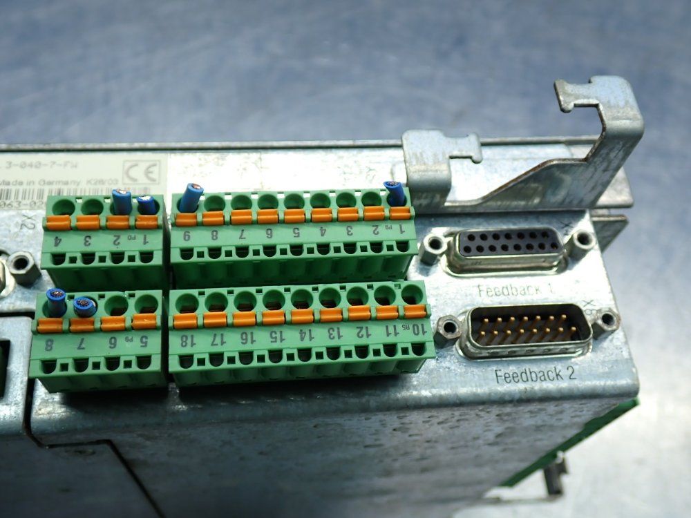 Rexroth Industrial Series-6 Ecodrive 3 Servo Drive - Dkc06.3-040-7-fw