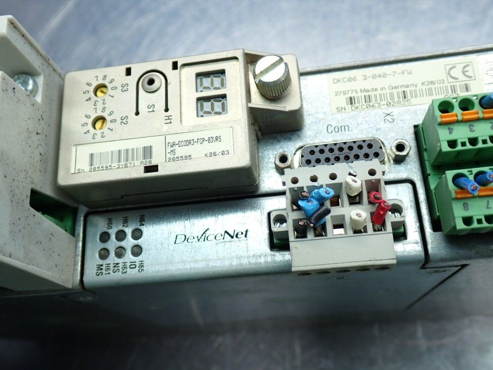 Rexroth Industrial Eco Drive 3 Servo Drive Unit - Dkc06.3-040-7-fw