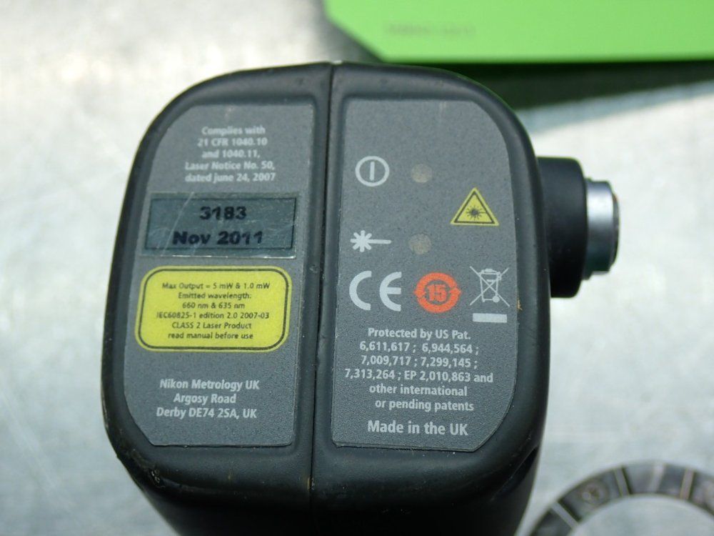 Nikon Modelmaker Mmdx200 Handheld Laser Scanner - Mmdx200