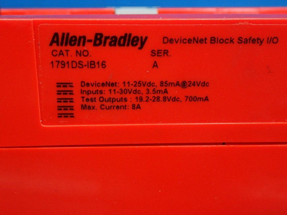 Allen Bradley 16-inputs Safty Module - 1791ds-ib16