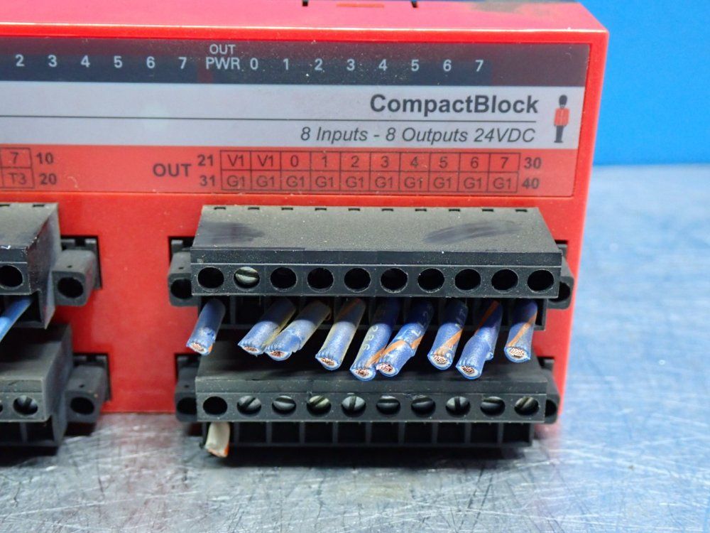 Allen Bradley Guard Compactblock Combination I/o Module - 1791ds-ib8xob8