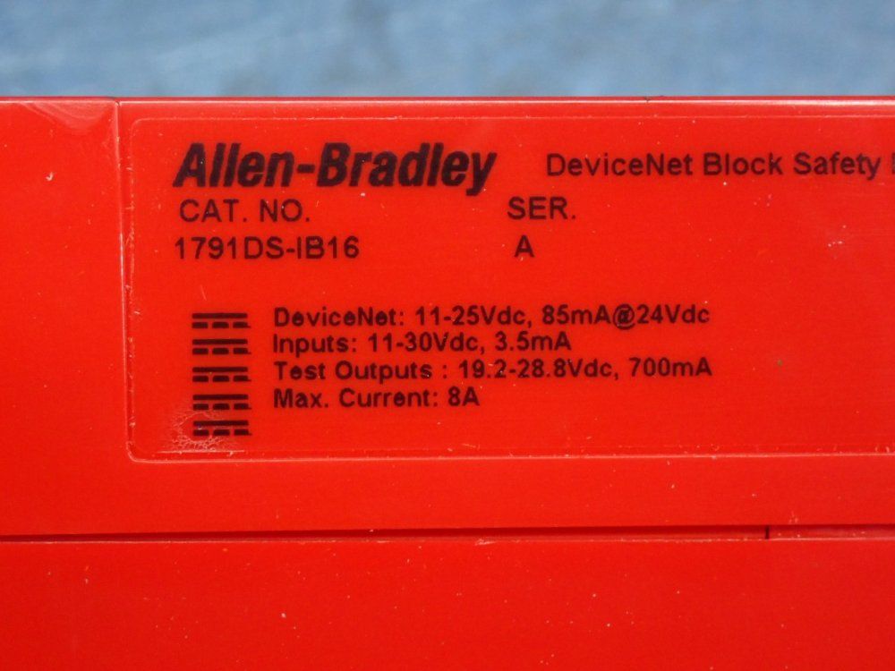 Allen Bradley Safety Input Module - 1791ds-ib16