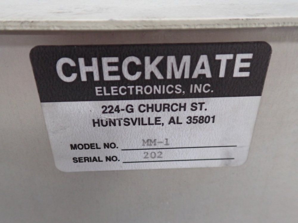 Checkmate Electronics Check Analyzer - Mm-1