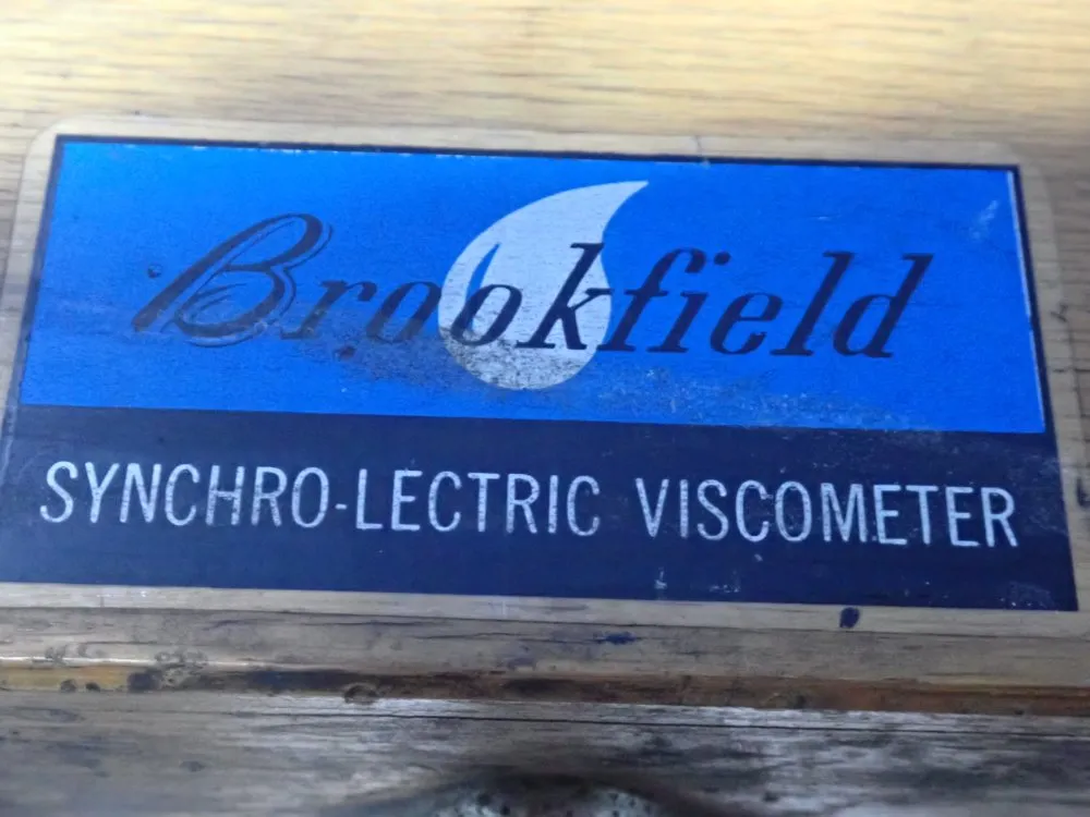 Brookfield Engineering Viscometer - Rvf
