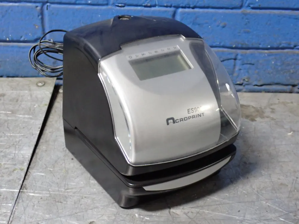 Acroprint 4 Watts Electronic Time Clock - Es900