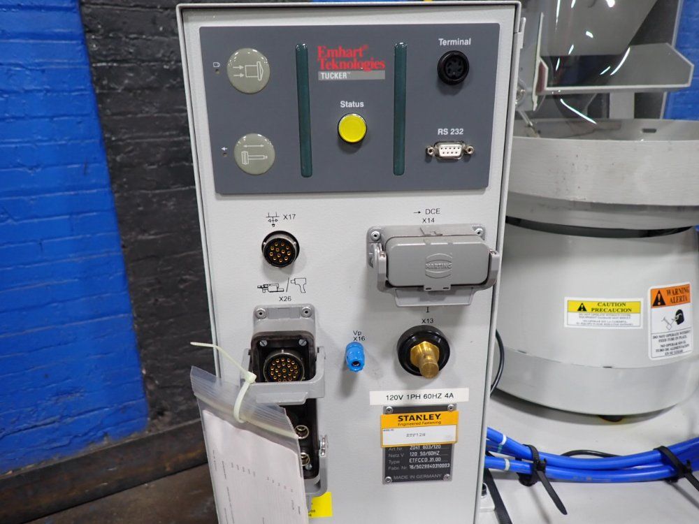 Emhart Teknologies Bowl Feeder - Etf12n