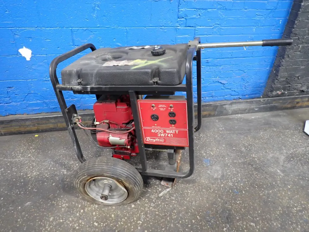 Dayton 4000w Generator - 3w741a