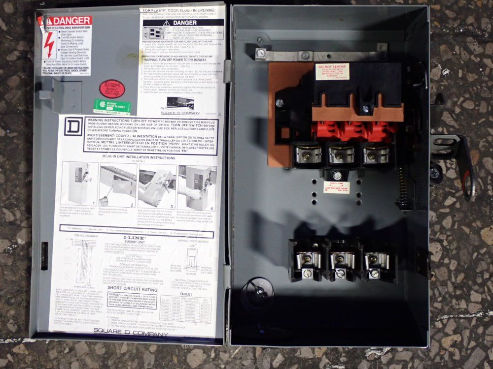 Square D Busway Switch - Pq3606g