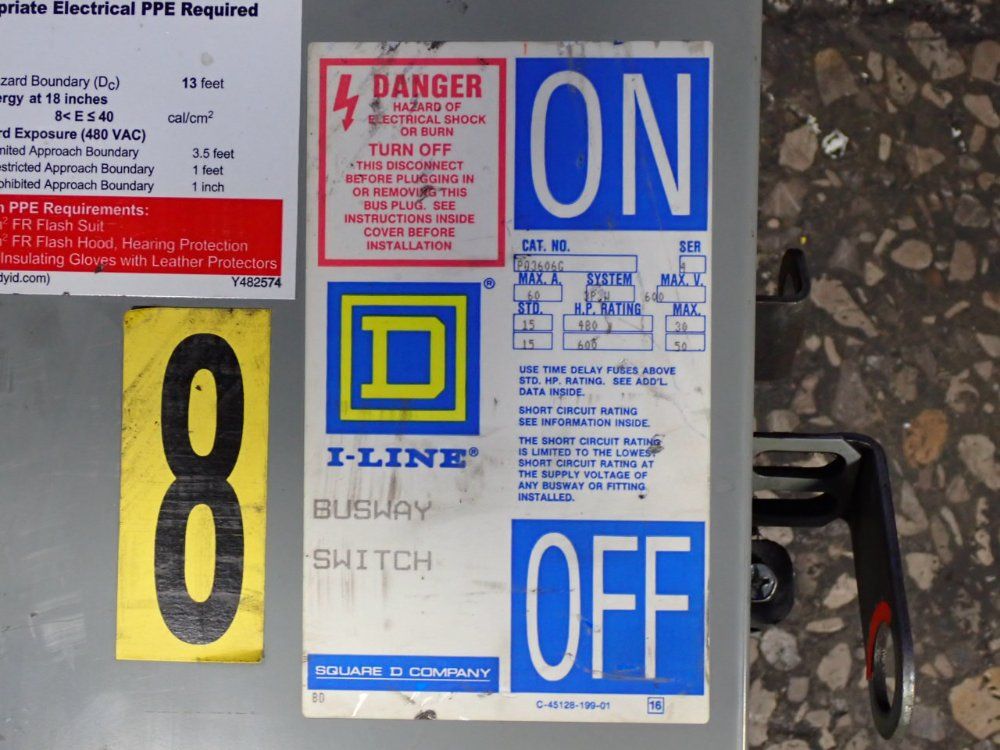 Square D Busway Switch - Pq3606g