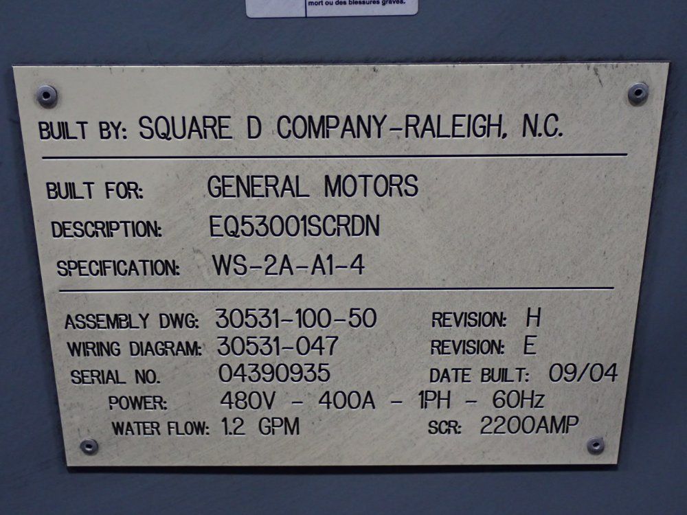Square D Terminal Box - Eq53001scrdn