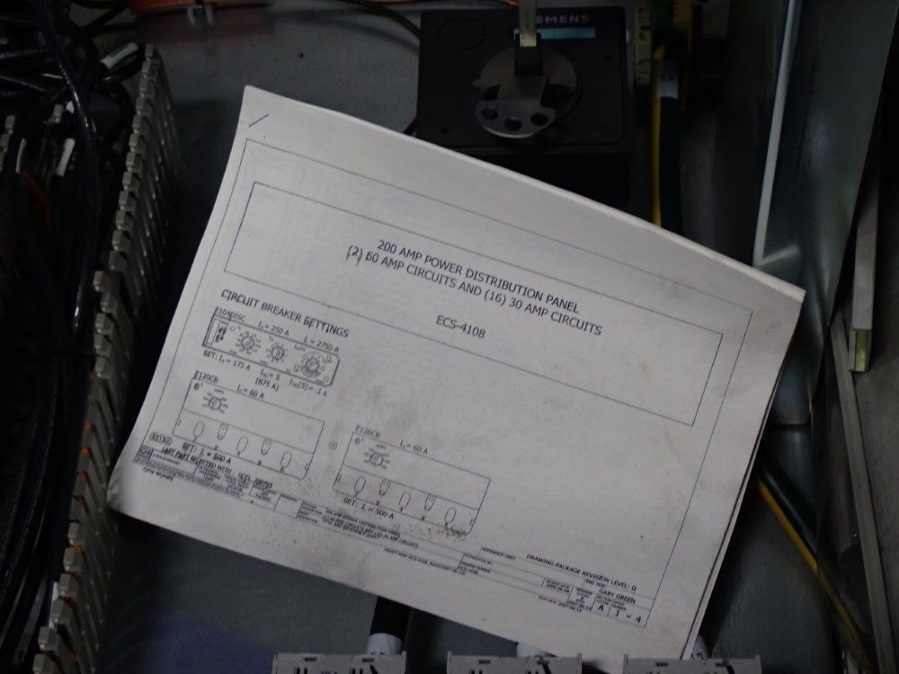 Siemens Distribution Panel - Ecs-4108