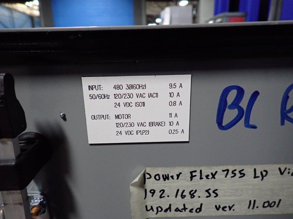 Siemens Drive Panel - Powerflex 755/ Ecs-4119na