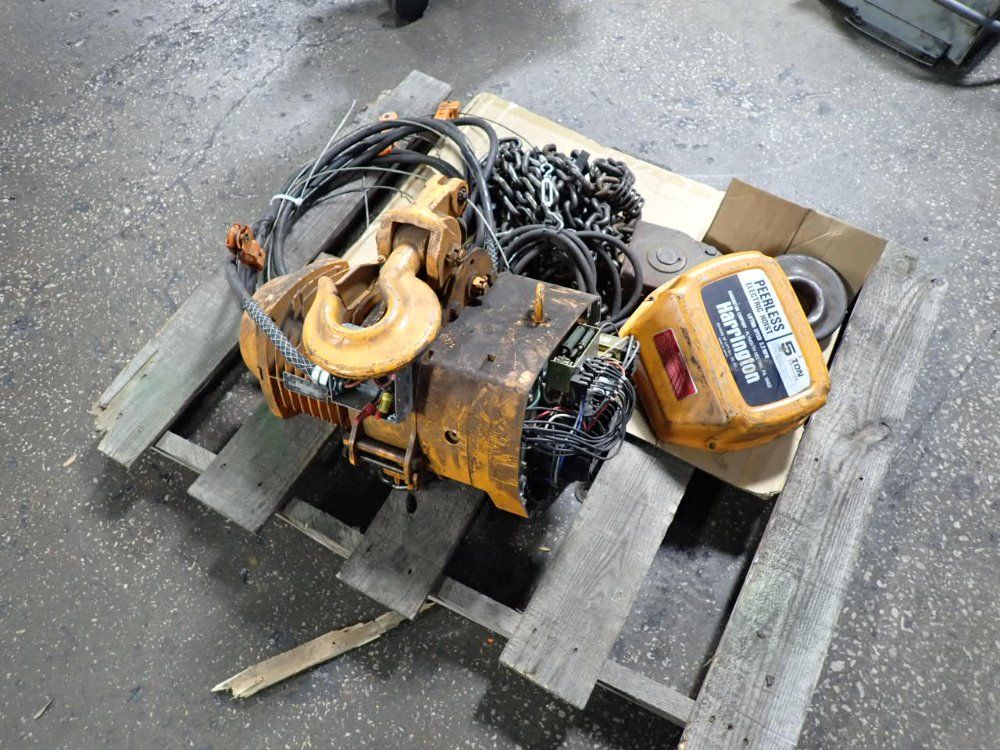 Harrington 5 Ton Electric Hoist - Es2-467