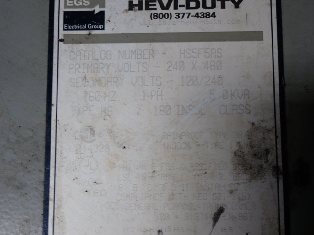 Egs 5 Kva Transformer - Hs5fas