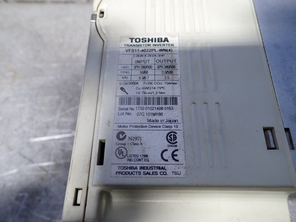 Toshiba Transistor Invertor - Vf511-4022ps-en(4)