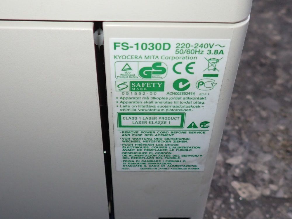 Kyocera Mita Corporation Printer - Fs-1030d