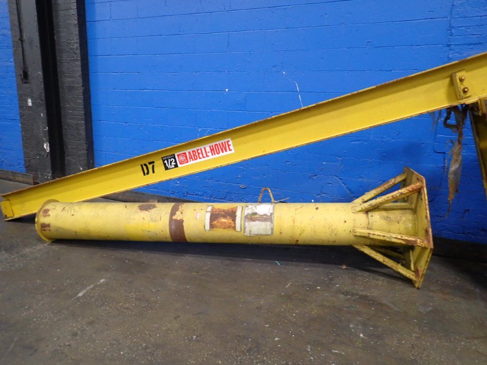 Abell-howe 1/2 Ton Jib Crane