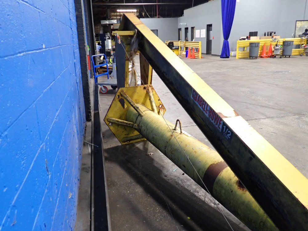 Abell-howe 1/2 Ton Jib Crane