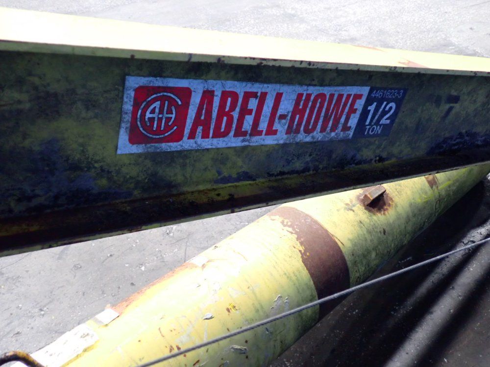 Abell-howe 1/2 Ton Jib Crane