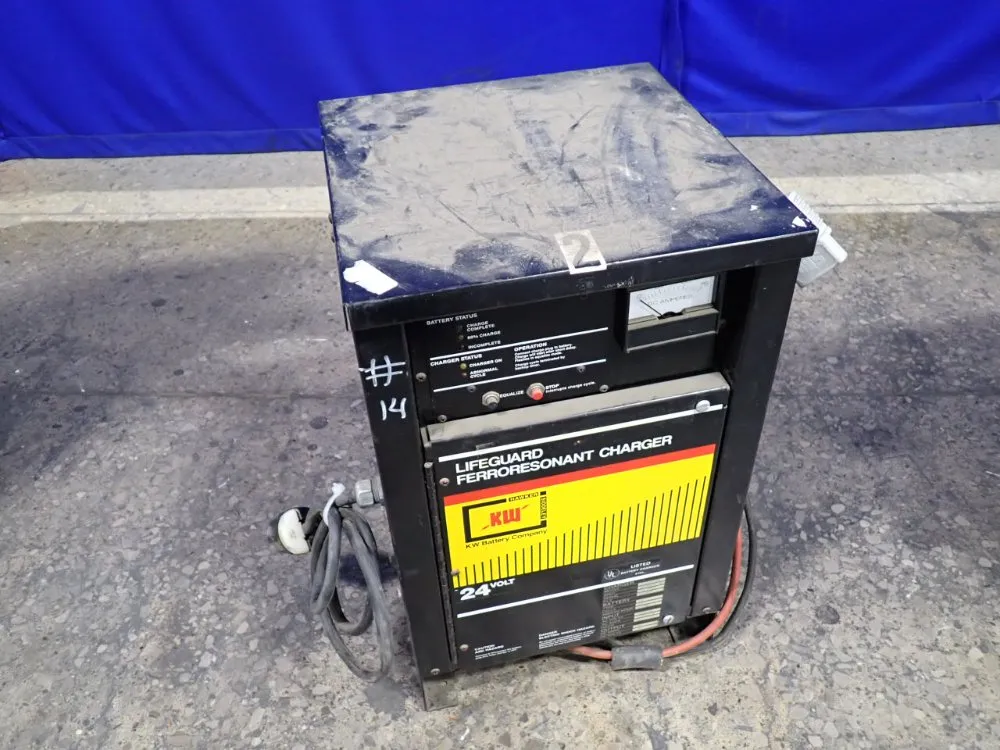 Kw Battery Co. 24 Volt Battery Charger - 12-255f1-9a22