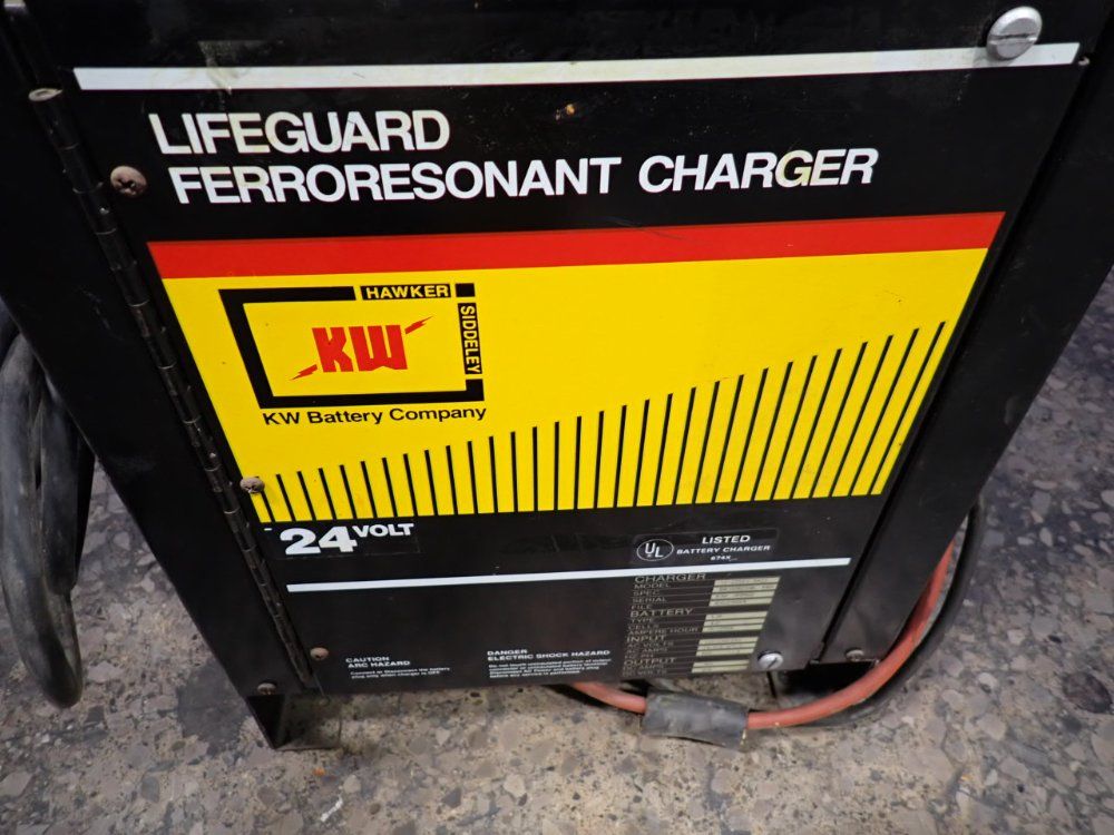 Kw Battery Co. 24 Volt Battery Charger - 12-255f1-9a22